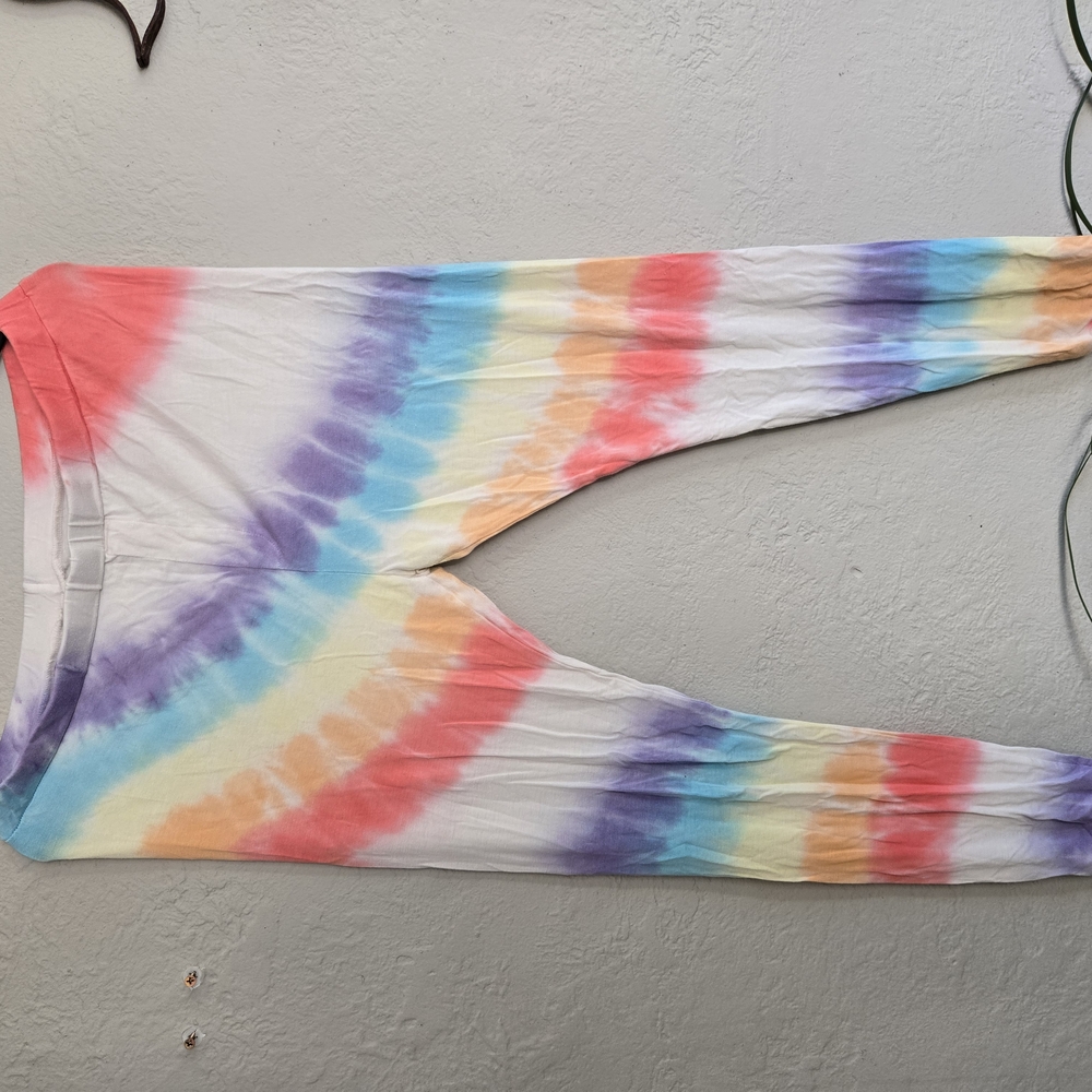 Colorful Tie-Dye Kids Leggings